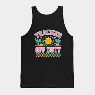 Teacher Summer, End of School Year, Last Day Of School, Summer Vacation, School's Out Tank Top